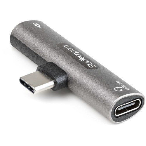StarTech.com CDP2CAPDM interface hub USB 2.0 Type-C 480 Mbit/s Silver