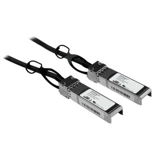 StarTech.com SFPCMM1M InfiniBand/fibre optic cable 39.4" (1 m) SFP+ Black