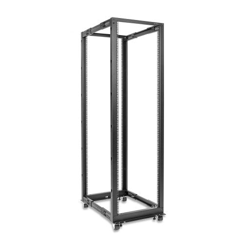 Rocstor Y10E025-B1 rack cabinet 42U Freestanding rack Black