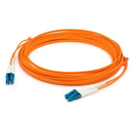 AddOn Networks ADD-LC-LC-3M5OM4-OE-TAA InfiniBand/fibre optic cable 118.1" (3 m) LOMM Orange