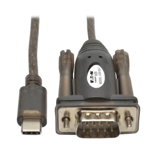 Tripp Lite U209-005-C serial cable Black 59.8" (1.52 m) DB9 USB-C