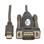 Tripp Lite U209-005-C serial cable Black 59.8" (1.52 m) DB9 USB-C