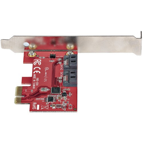 StarTech.com 2P6G-PCIE-SATA-CARD interface cards/adapter Internal