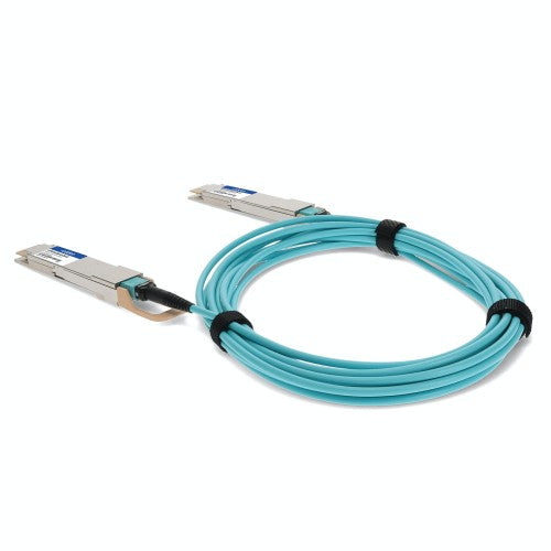 AddOn Networks QSFPDD4-400G-AOC3M-AO InfiniBand/fibre optic cable 118.1" (3 m) QSFP-DD AOC Aqua color