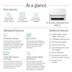 HP ScanJet Enterprise Flow 5000 s5 Sheet-fed scanner 600 x 600 DPI A4 White