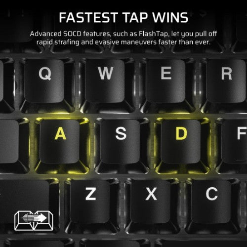 Corsair K70 PRO TKL keyboard Gaming USB QWERTY US English Black