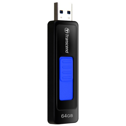 Transcend JetFlash elite JetFlash 760, 64GB USB flash drive USB Type-A 3.2 Gen 1 (3.1 Gen 1) Black, Blue
