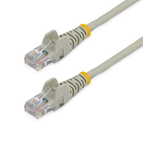 StarTech.com 7 ft Gray Snagless Category 5e (350 MHz) UTP Patch Cable networking cable 83.9" (2.13 m)