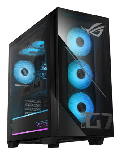 ASUS ROG G700 GM700TZ-PS787 AMD Ryzen™ 7 9800X3D 32 GB DDR5-SDRAM 2 TB SSD NVIDIA GeForce RTX 5080 Windows 11 Home Tower PC Black