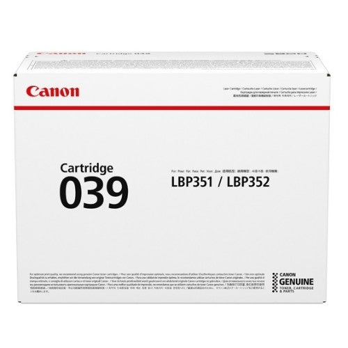0287C001 (039) Toner black, 11K pages