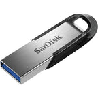 SanDisk Ultra Flair USB flash drive 64 GB USB Type-A 3.2 Gen 1 (3.1 Gen 1) Black, Silver