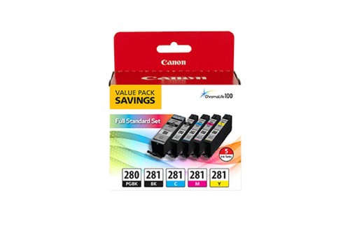 Canon PGI-280/CLI-281 ink cartridge 5 pc(s) Original Black, Cyan, Magenta, Matte black, Yellow