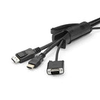 StarTech.com CMSCOILED4 cable organizer Cable sleeve Black 1 pc(s)