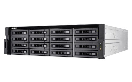 QNAP TS-EC1680U R2 NAS Rack (3U) Ethernet LAN Black, Gray E3-1246V3
