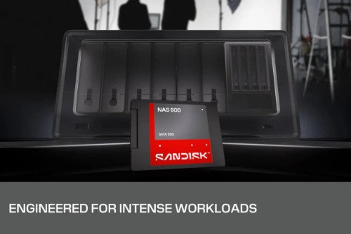 SanDisk NAS 600 4 TB 2.5" Serial ATA III 3D TLC NAND