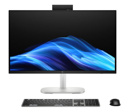 HP EliteStudio 8 G1i AI PC Wolf Pro Security Edition Intel Core Ultra 7 265 27" 2560 x 1440 pixels Touchscreen All-in-One PC 16 GB DDR5-SDRAM 512 GB SSD Windows 11 Pro Wi-Fi 7 (802.11be) Silver