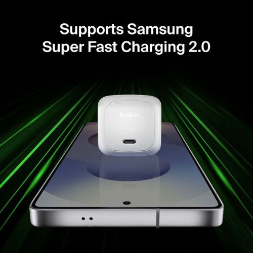 Belkin BoostCharge Laptop, Smartphone, Tablet, Portable gaming console White AC Fast charging Indoor
