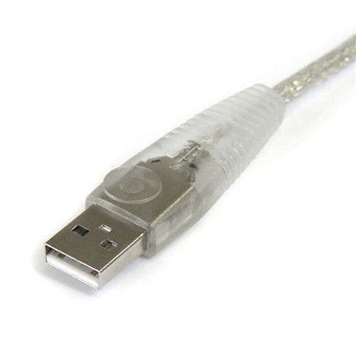 StarTech.com 6 ft. Transparent USB 2.0 Cable A-B M/M USB cable 72" (1.83 m)