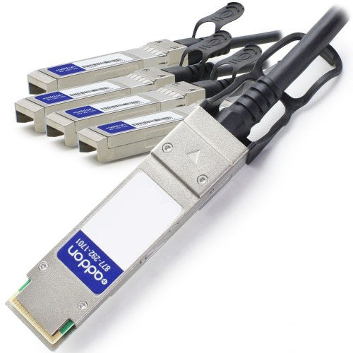 AddOn Networks AOC-Q28-4SFP28-25G-10M-AO InfiniBand/fibre optic cable 393.7" (10 m) QSFP28 4x SFP28