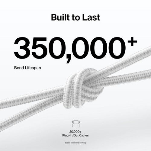 Belkin BoostCharge Pro USB cable USB 2.0 118.1" (3 m) USB C White