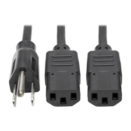 Tripp Lite P006-006-2 power cable Black 72" (1.83 m) C13 coupler