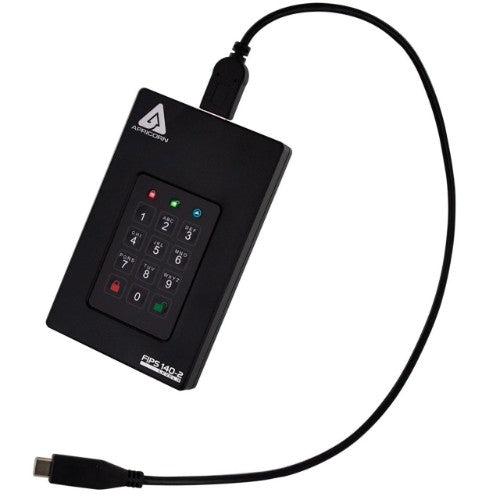 Apricorn AFL3-500 external hard drive 500 GB Black