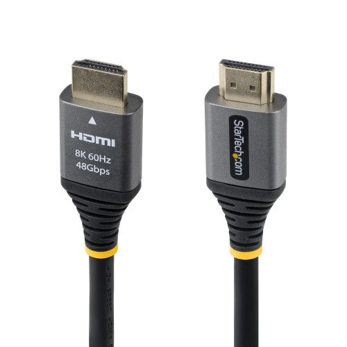 StarTech.com HDMM21V3F HDMI cable 35.8" (0.91 m) HDMI Type A (Standard) Black, Silver