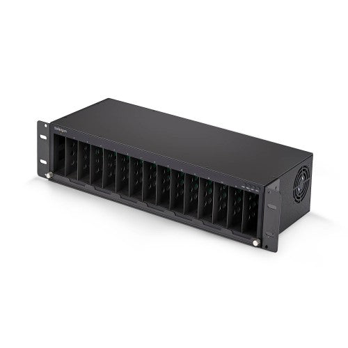 StarTech.com MCM15-MEDIA-CHASSIS network equipment chassis Black