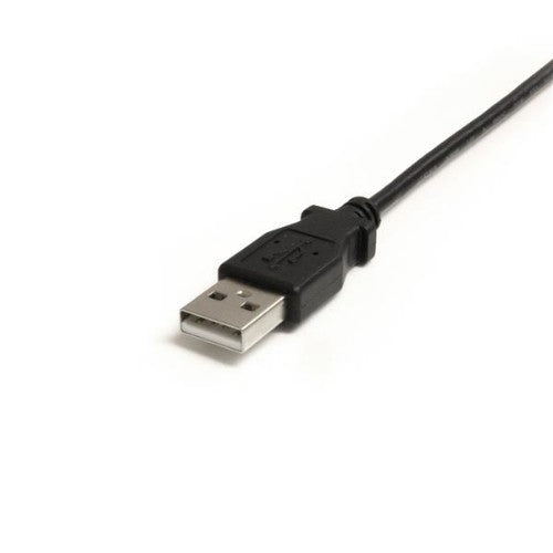 StarTech.com USB2HABM3RA USB cable USB 2.0 35.8" (0.91 m) USB A Mini-USB B 0.48 Gbit/s Black