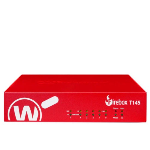 WatchGuard Firebox T145 hardware firewall 1U 0.71 Gbit/s