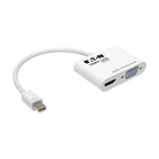 Tripp Lite P137-06N-HV-V2W video cable adapter 7.87" (0.2 m) Mini-DisplayPort HDMI/VGA White