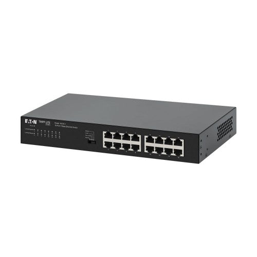 Eaton NG16-1 network switch Unmanaged Gigabit Ethernet (10/100/1000) 1U Black