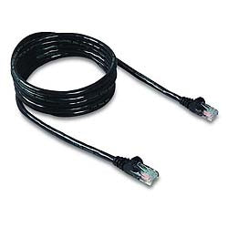 Belkin Cat. 6 UTP Patch Cable 40ft Black networking cable 480.3" (12.2 m)