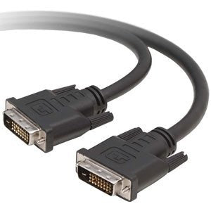 Belkin F2E7171-03-DV DVI cable 35.4" (0.9 m) DVI-D Black - Buy IT Solutions