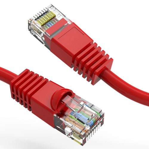 Axiom AXG100003 networking cable Red 94.5" (2.4 m) Cat5e U/UTP (UTP)