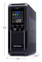 CyberPower LCD Intelligent uninterruptible power supply (UPS) Line-Interactive 1.35 kVA 815 W 12 AC outlet(s)