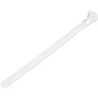 StarTech.com CBMZTRB6 cable tie Releasable cable tie Nylon, Plastic White 100 pc(s)