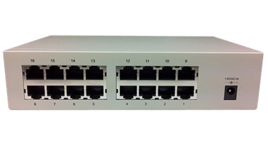 Amer Networks SD16 network switch Unmanaged Fast Ethernet (10/100) Blue, White