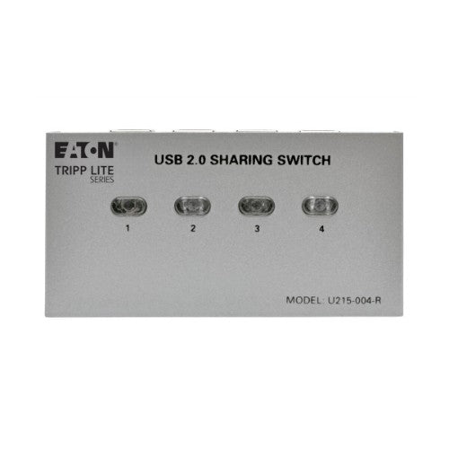Tripp Lite U215-004-R interface hub USB 2.0 480 Mbit/s Silver
