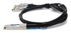 AddOn Networks ADD-Q28JUS28IN-P3M InfiniBand/fibre optic cable 118.1" (3 m) QSFP28 4x SFP28 DAC Black