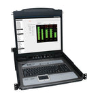 Tripp Lite B020-U08-19-K rack console 19" 1280 x 1024 pixels Black 1U