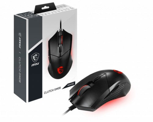 MSI Clutch GM08 mouse Gaming Ambidextrous USB Type-A Optical 4200 DPI
