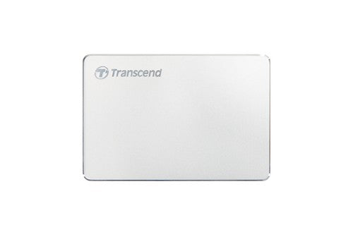 Transcend StoreJet 25C3S external hard drive 1 TB Silver