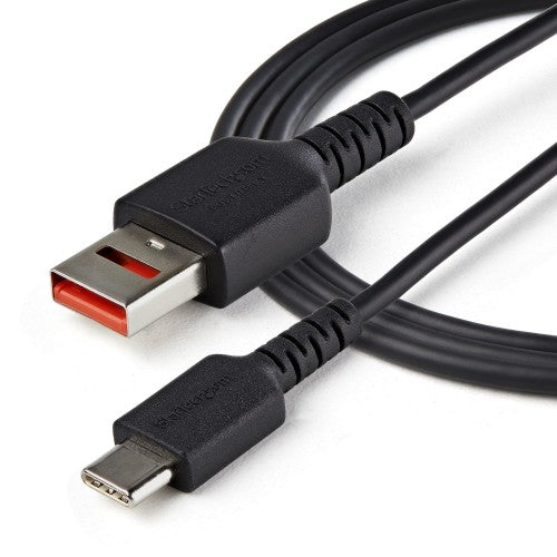 StarTech.com USBSCHAC1M USB cable USB 2.0 39.4" (1 m) USB A USB C Black