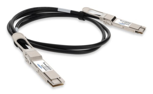 AddOn Networks ADD-Q4CIQ4JU-P1M InfiniBand/fibre optic cable 39.4" (1 m) QSFP-DD DAC Black, Silver