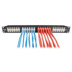 Black Box CAT6A 3.6m networking cable Blue 141.7" (3.6 m) U/UTP (UTP)