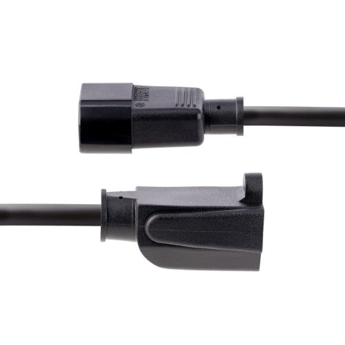 StarTech.com PAC10010PK power cable Black 11.8" (0.3 m) C14 coupler NEMA 5-15R