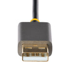 StarTech.com 128-HDMI-DISPLAYPORT video cable adapter 11.8" (0.3 m) HDMI Type A (Standard) Black, Gray