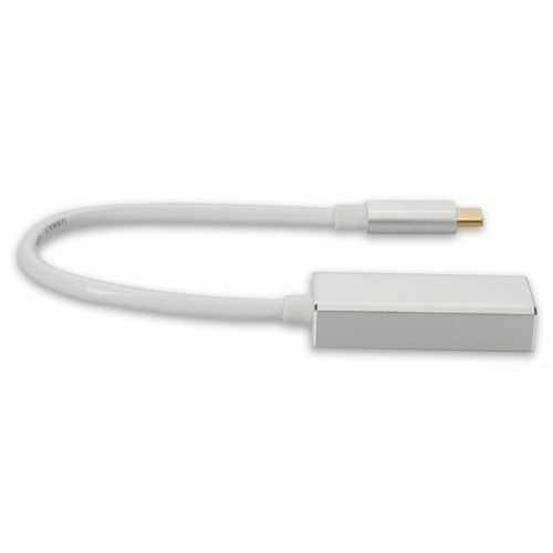 AddOn Networks USBC2DPMFAL-AA video cable adapter 7.87" (0.2 m) USB Type-C DisplayPort Aluminum