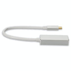 AddOn Networks USBC2DPMFAL-AA video cable adapter 7.87" (0.2 m) USB Type-C DisplayPort Aluminum